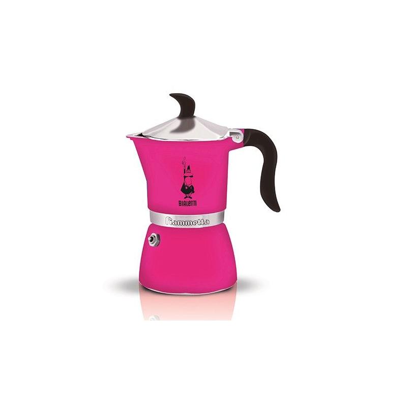 Bialetti Fiammetta 3 pink mocha teapot 