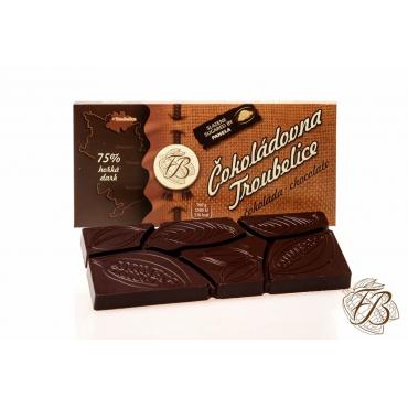 Csokoládé Troubelice keserű 75%, 45g