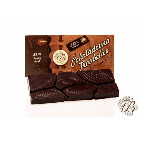 Chocolate Troubelice dark 83%, 45g