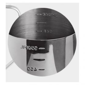 Konvička na mléko Kaffia Jug 600ml s ryskou 2