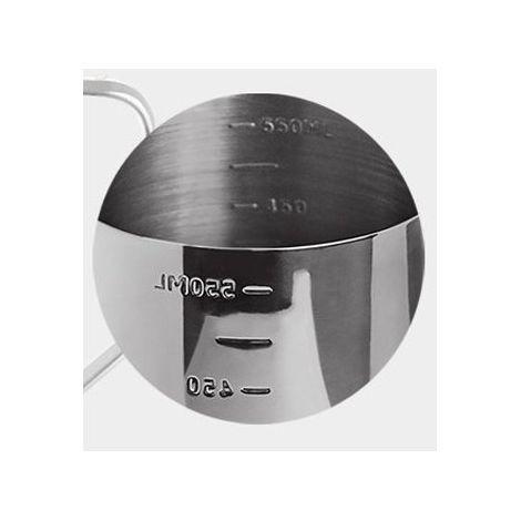 Kaffia Jug 600ml Milk Tube with Line