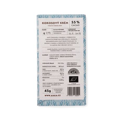 Czekolada Ajala Coco Cream 55%