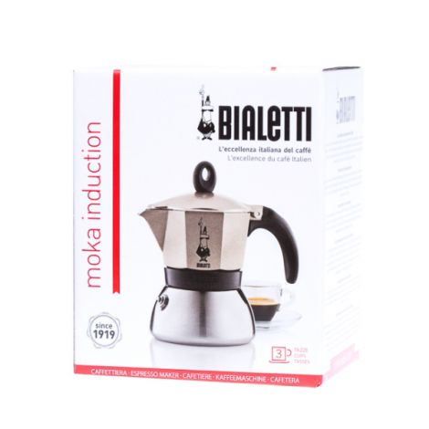 Bialetti Moka Induction 3 cups gold