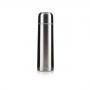 Stainless steel double thermos flask with clip closure and volume 500ml .