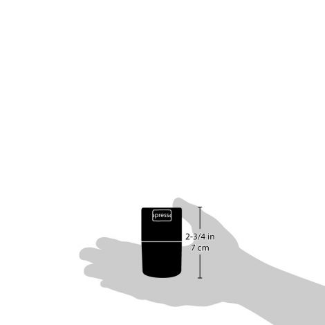 Vacuum Dose 20g, Travel, Black, Coffeevac