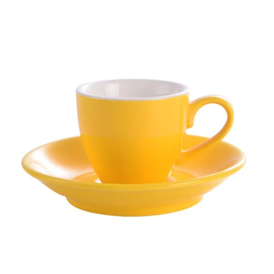 Kaffia eszpresszó csésze 80ml - sárga