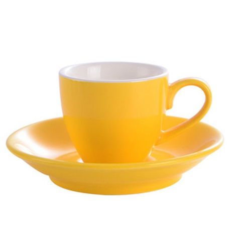 Eszpresszó csésze Kaffia 80ml - sárga