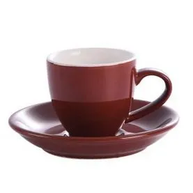 Kaffia espresso cup 80ml - brown