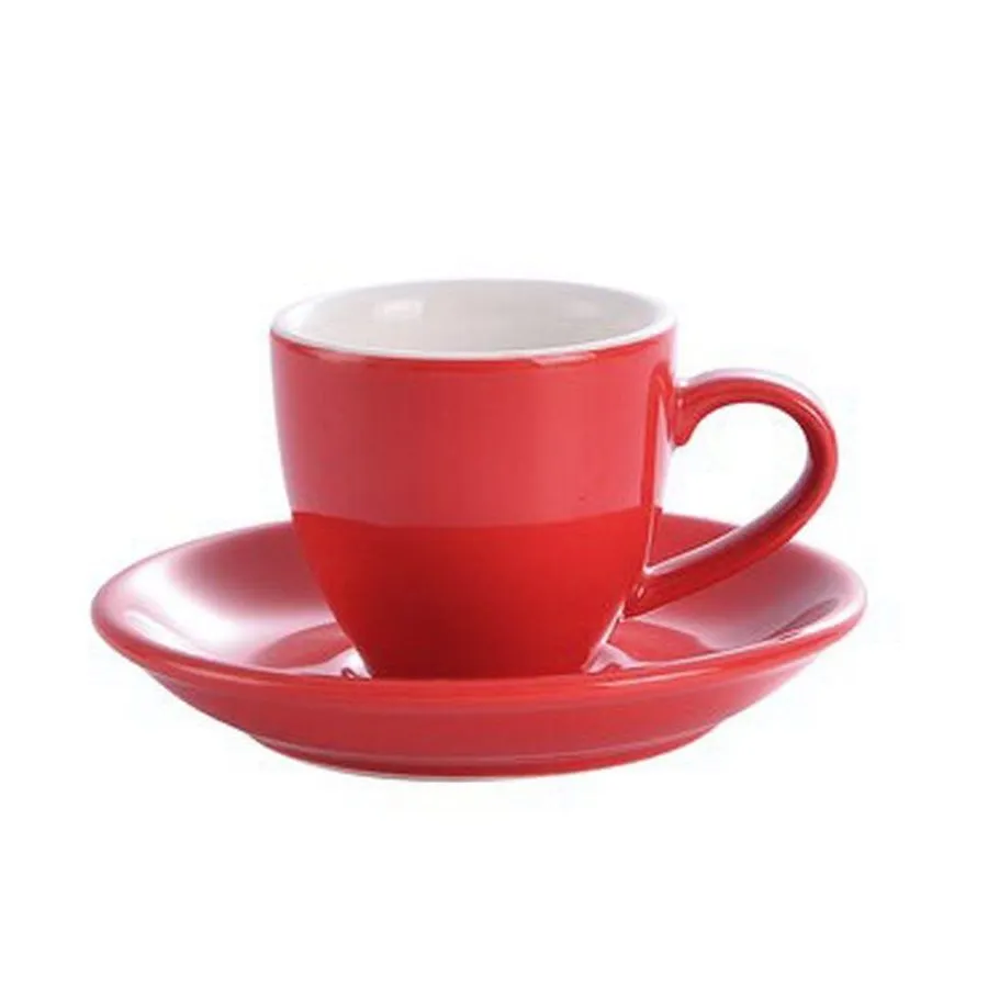 Kaffia eszpresszó csésze 80ml - piros