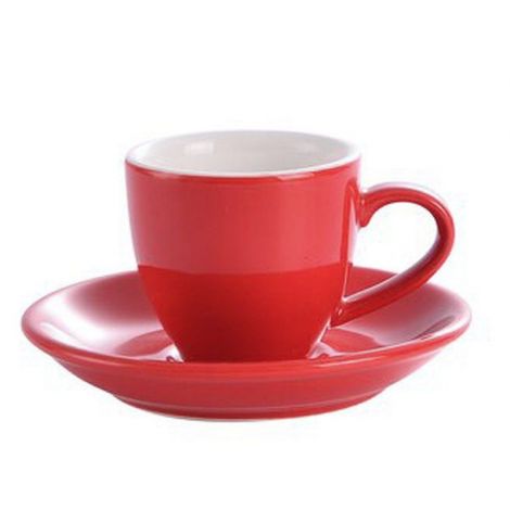 Kaffia eszpresszó csésze 80ml - piros