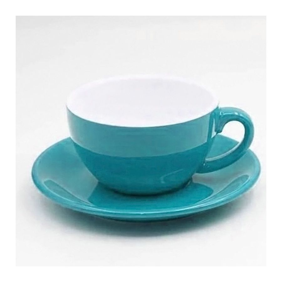 Kaffia Cappuccino Cup 220ml - turquoise