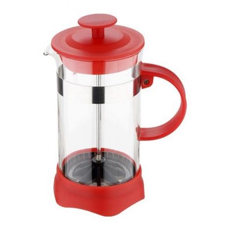 French press teapot 350ml (red)