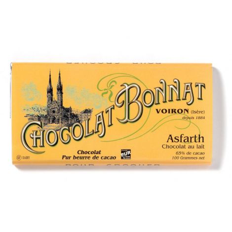 Chocolate Bonnat Asfarth 65% - tej