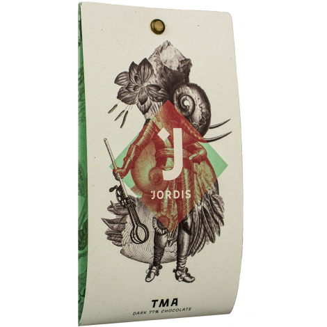 Jordis Chocolate 77% Dark Chocolate 50g