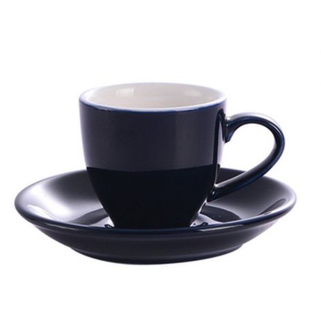 Šálek na espresso Kaffia 80ml - tmavě modrá