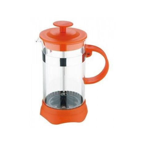 French press teapot 600ml (orange)