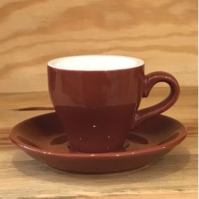 Eszpresszó csésze Kaffia 80ml - barna