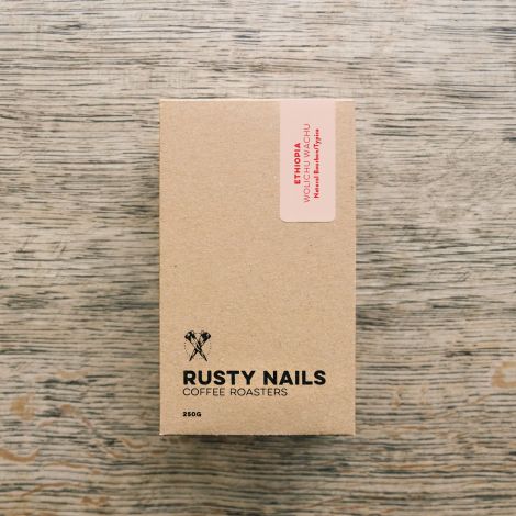 Rusty Nails Ethiopia Wolichu Wachu coffee, 250g