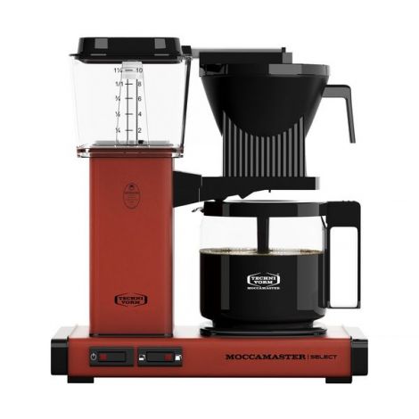 Moccamaster KBG Select BRICK RED coffee machine