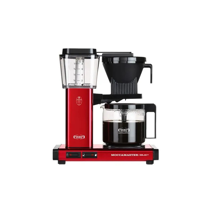 Moccamaster KBG Select METALLIC RED coffee machine