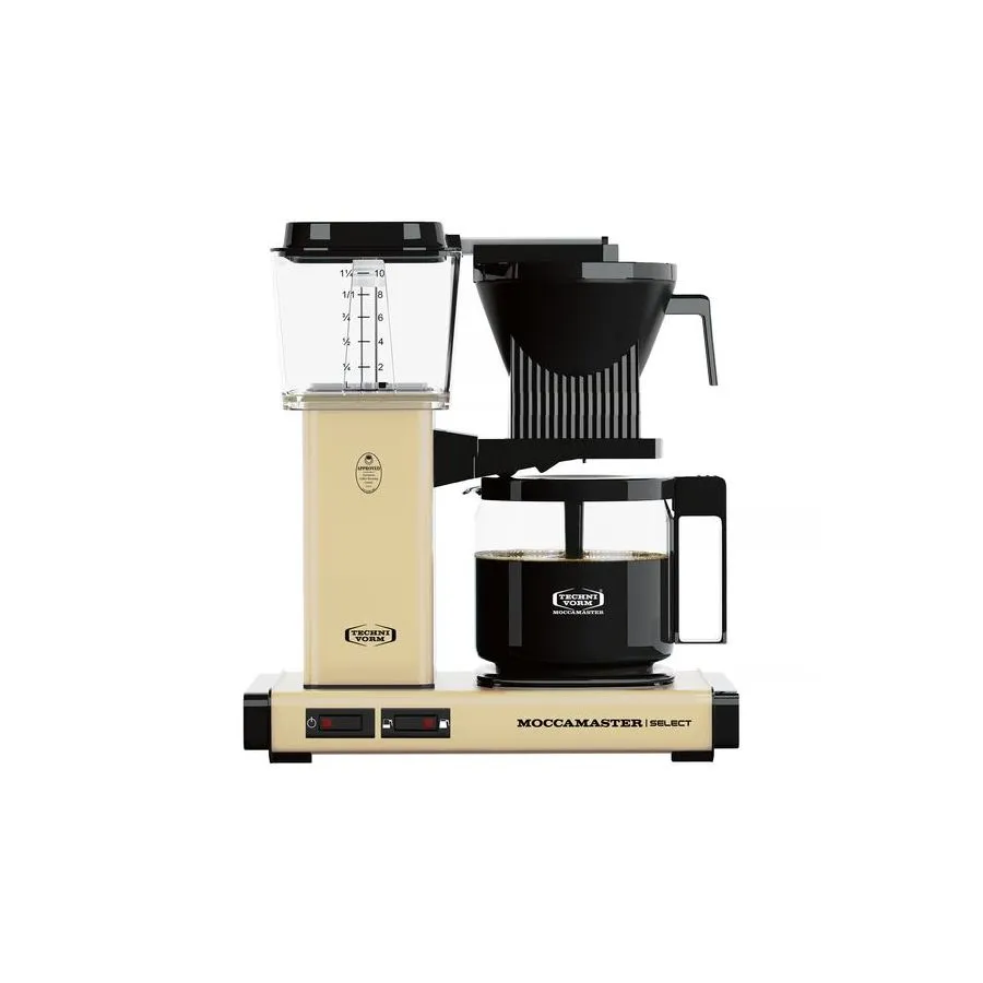 Moccamaster KBG Select PASTEL YELLOW coffee machine