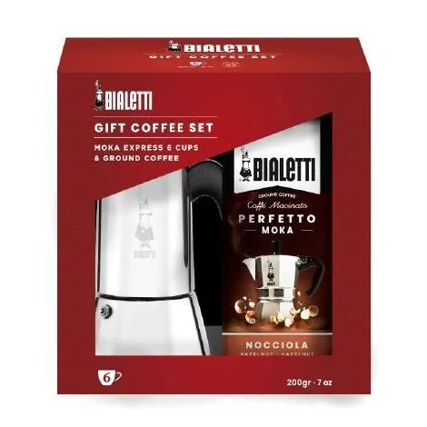 Bialetti Venus 6, induction coffee (gift pack)