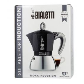 Bialetti Moka Induction 6 šálků černá NEW 2