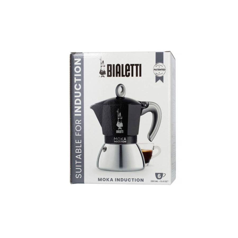 Bialetti Moka Induction 6 šálků černá NEW
