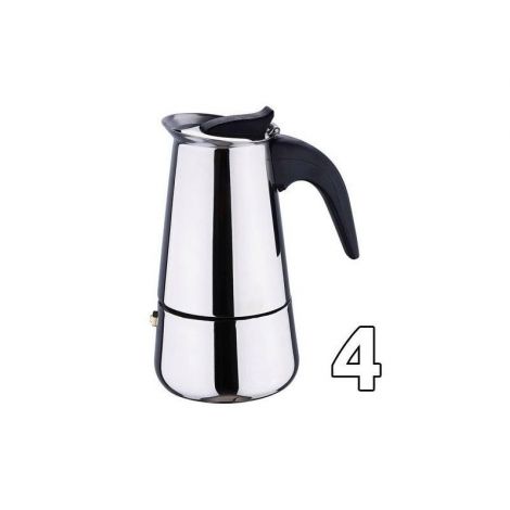 Moka konvice Kaffia 4 šálky nerez použitá / sleva