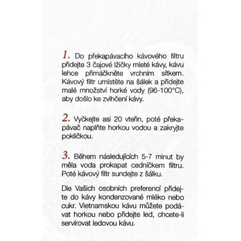 Trung Nguyen CREATIVE 8 Legendee (Cibetková káva)