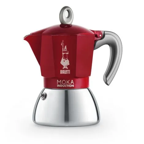 Bialetti Moka Induction 2 cups red NEW