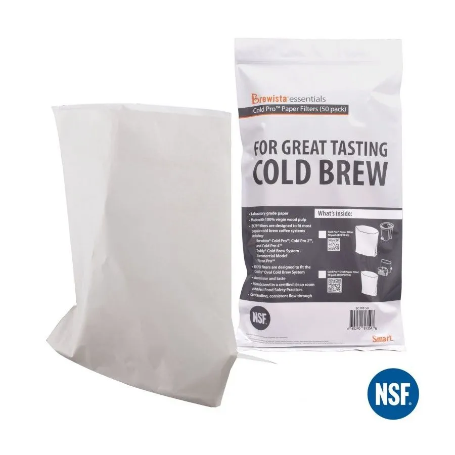 Papírszűrők Brewista Essentials Cold Pro ™