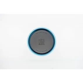 Kruhový pohár (rCup) čierno-modrý 340 ml