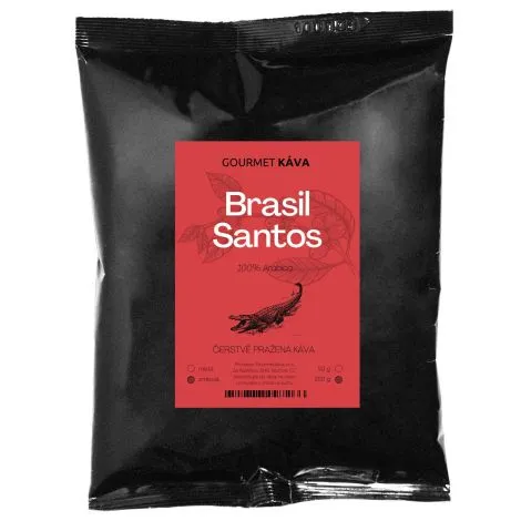 Brazílie Santos, zrnková káva arabica