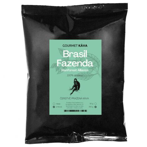 Brazília Fazenda Rainforest, arabica kávébabok