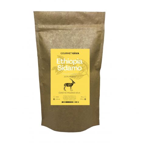 Coffee Ethiopia Sidamo, 100% arabica MEDIUM ROASTED