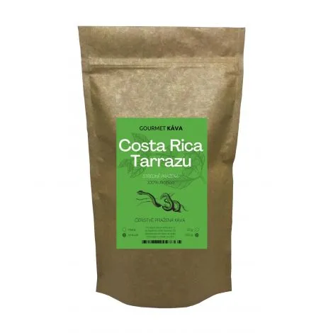 Kostarika Tarrazu, STŘEDNĚ PRAŽENÁ, zrnková káva arabica