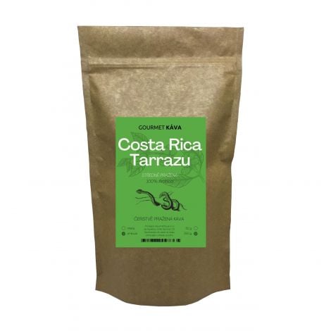 Kostarika: Tarrazu, zrnková káva arabica, STREDNE PRAŽENÁ