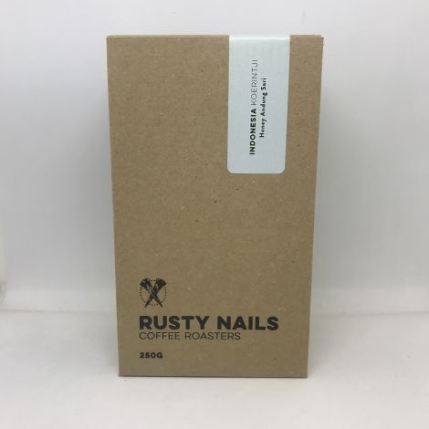 Káva Rusty Nails Sumatra Koerintji, 250g
