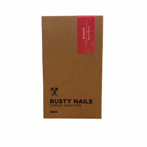 Káva Rusty Nails Ethiopia Worka Chelichele, 250g