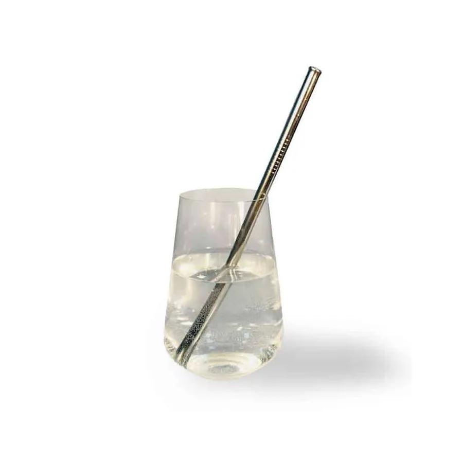 Stainless steel straw 21cm