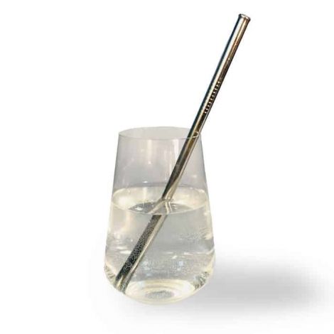 Stainless steel straw 21cm