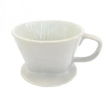 Keramický drip Kaffia 2-4 šálky biely