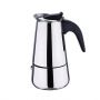 Kaffiastainless steel moka pot for 6 cups of mocha coffee. A simple preparation method very close to espresso, but at a fraction of the cost. Volume: approx. 302.2 ml. It is also suitable for induction hobs!
