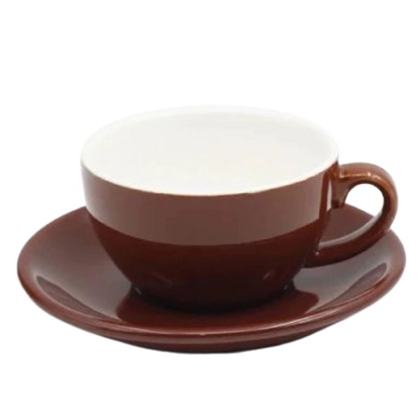 Šálka na cappuccino Kaffia 220ml - hnedá