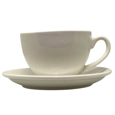 Cappuccino csésze Kaffia 220ml - fehér
