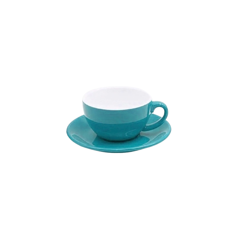 Cappuccino Cup Kaffia 200ml - Turquoise