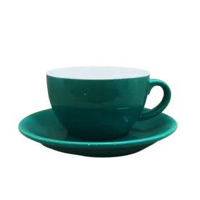 Cappuccino cup Kaffia 170ml - turquoise