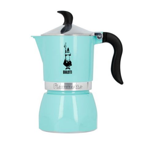 Bialetti Fiammetta 3 light blue mocha teapot