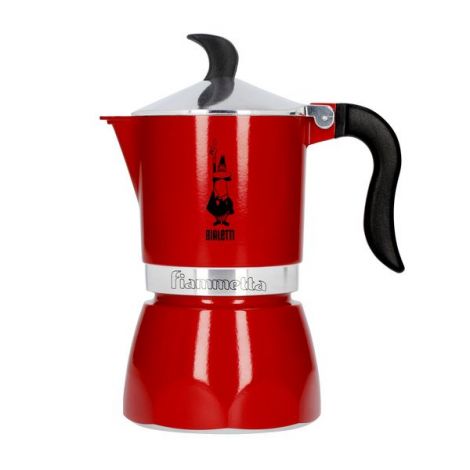Bialetti Fiammetta 3 light red mocha teapot